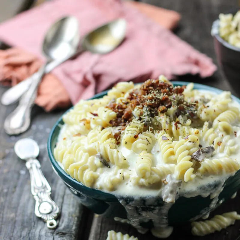 Decadent Truffled Bacon Macaroni image